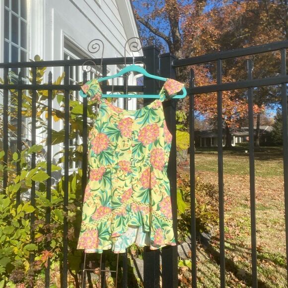 FARM Rio Floral Ruffle Tank Top NWT - Picture 6 of 9